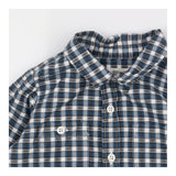 Marie Chantal Shirt Long Sleeved Blue Check