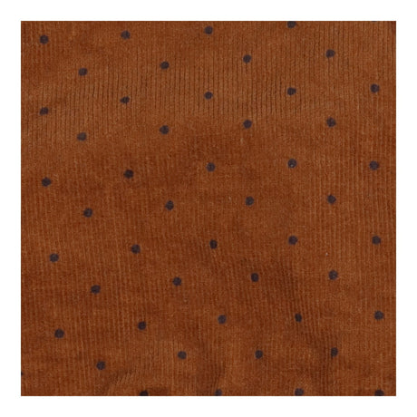 Dungarees brown polka dot bow shortie
