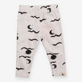 Leggings white black sky 