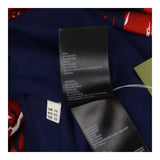 Dress navy with red details