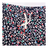 Navy Blue Multicolour Spot Leopard Print Sweatshir