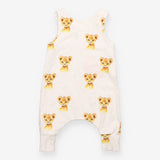 Romper White Cub Appliques