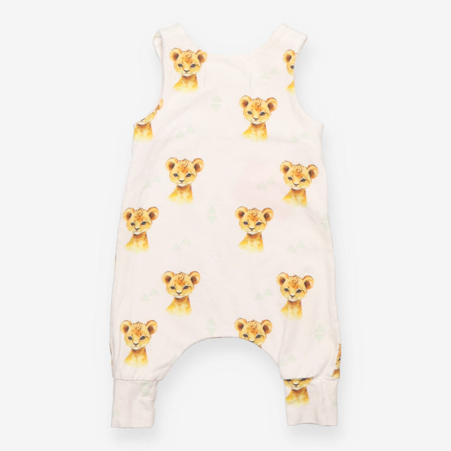 Romper White Cub Appliques