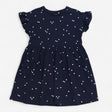Dress Short Sleeve Navy Hearts