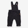 Dungarees Black Marl with Pockets