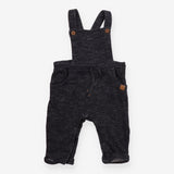 Dungarees Black Marl with Pockets