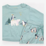 Tracksuit mint happy penguins