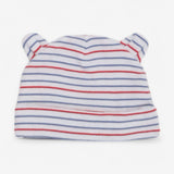 Baby Hat Red & Blue Striped