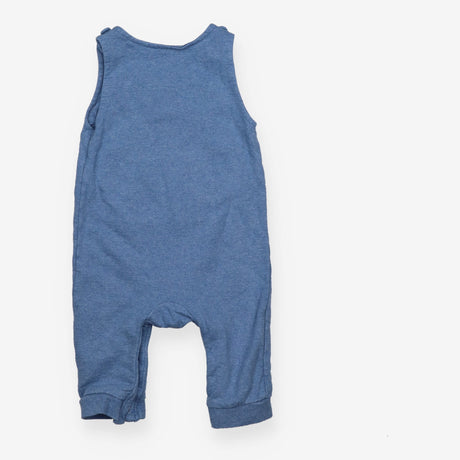 Jersey Dungaree Light Blue with Tiger and Bear 