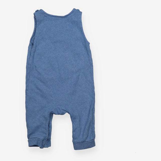 Jersey Dungaree Light Blue with Tiger and Bear 