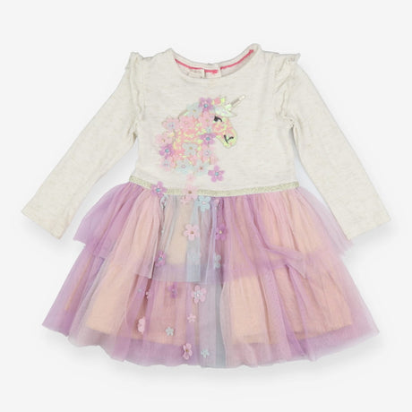 Dress sparkle unicorn flowers
