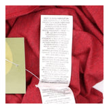 Easel Top Berry Red Long Sleeve Organic Cotton