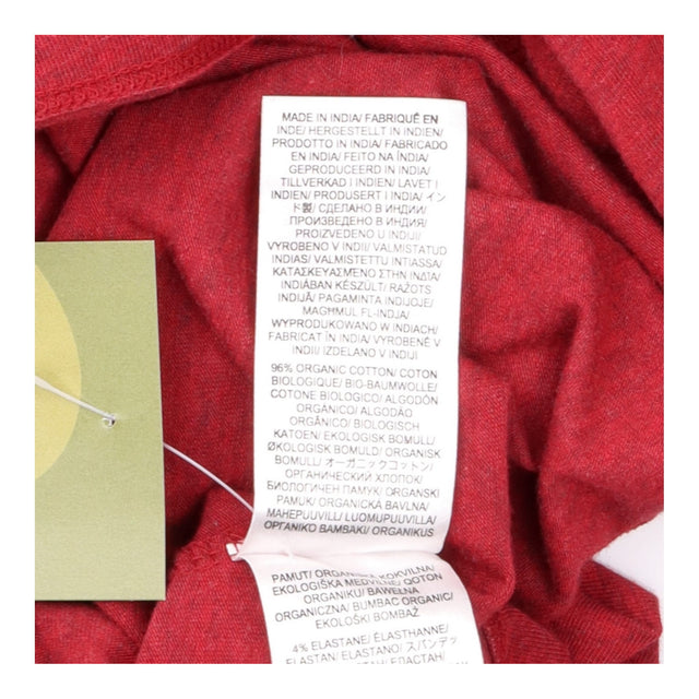 Easel Top Berry Red Long Sleeve Organic Cotton