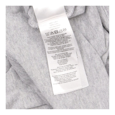 Grey Marl Oversized Longline T-Shirt