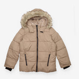 Cream Puffer Coat - Abercrombie & Fitch