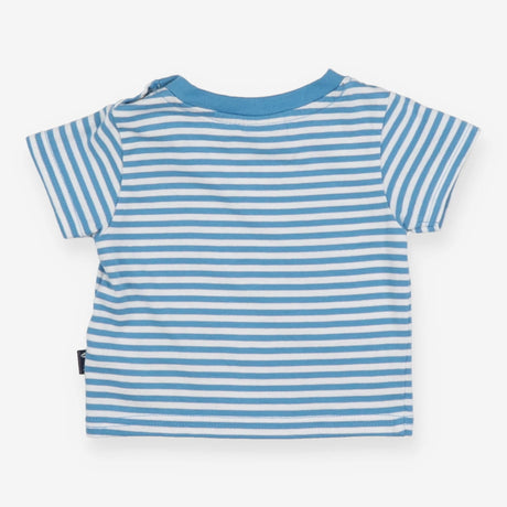 Blue and white stripe tshirt