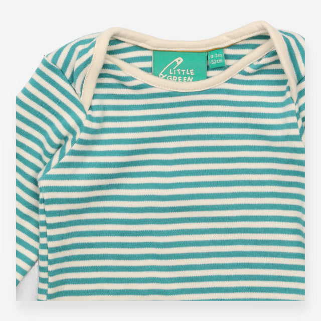 Green Striped Bodysuit