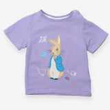 T-Shirt Purple Peter Rabbit