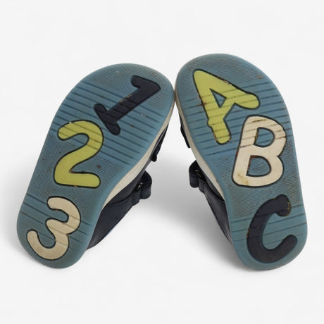 Blue Velcro Strap ABC