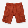Burnt Orange Cargo Shorts 