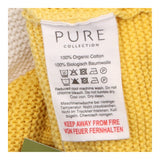 Jumper White Yellow Ombre Dip Dye Short Sleeve