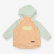 Green and Beige Waterproof Jacket