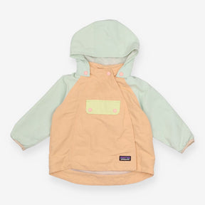 Green and Beige Waterproof Jacket