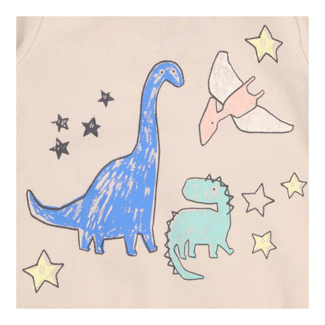 Sweater cream dinosaurs 