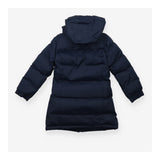 Navy Padded Coat Grey Lined 