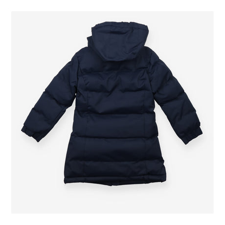 Navy Padded Coat Grey Lined 