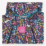 Pramsuit blue woodland fleece lined