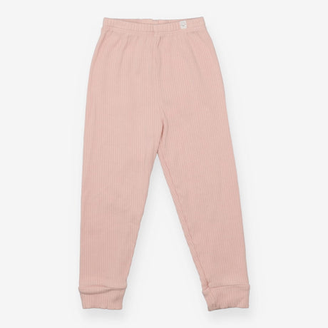 Baby Pink Ribbed Leggings