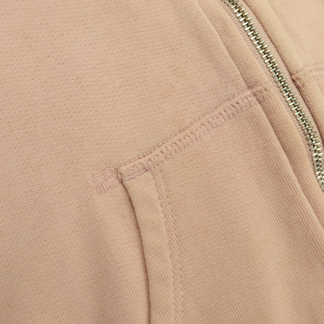 Hoodie light pink zip up