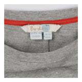 Grey Spotted Sweatshirt Dress – Casual Soft Jersey