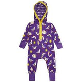 Hooded Playsuit Romper Seagulls