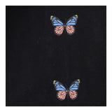 Leggings Black with Pink, Blue and yellow Butterfl