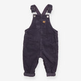 Grey Cord Dungarees