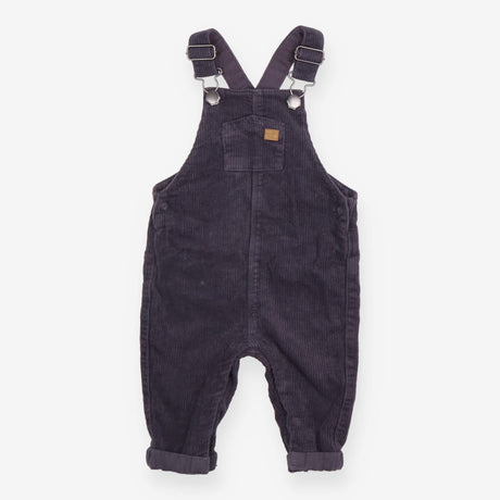 Grey Cord Dungarees