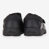 Black School Shoes Velcro Strap
