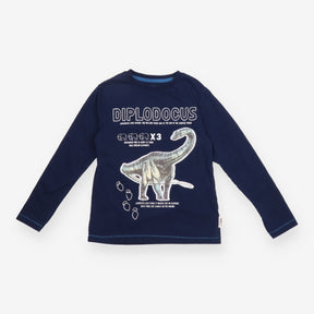 T-Shirt Navy Natural History Museum Diplodocus