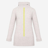 Grey Marl Roll Neck Jumper with Button Detail at H