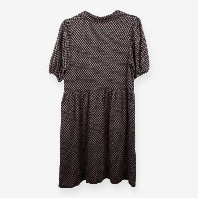 Jersey Midi Dress Abstract Print