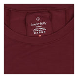 Burgundy Relaxed Short Sleeve T-Shirt