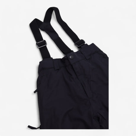 Salopettes black with zip pockets
