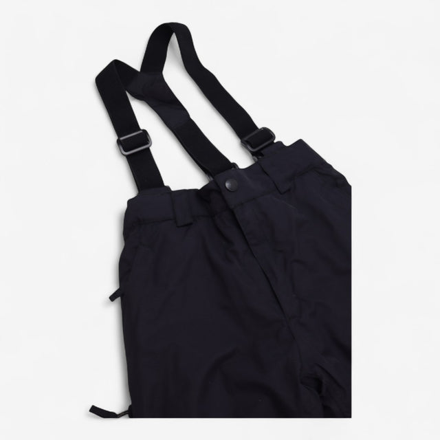 Salopettes black with zip pockets