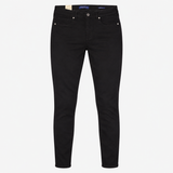 Skinny Jeans Black Mid Rise Stretch Denim