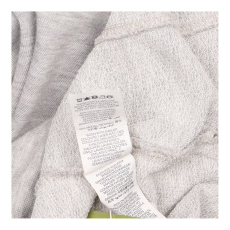 Grey Marl Cotton Modal Long Sleeve Crew Neck