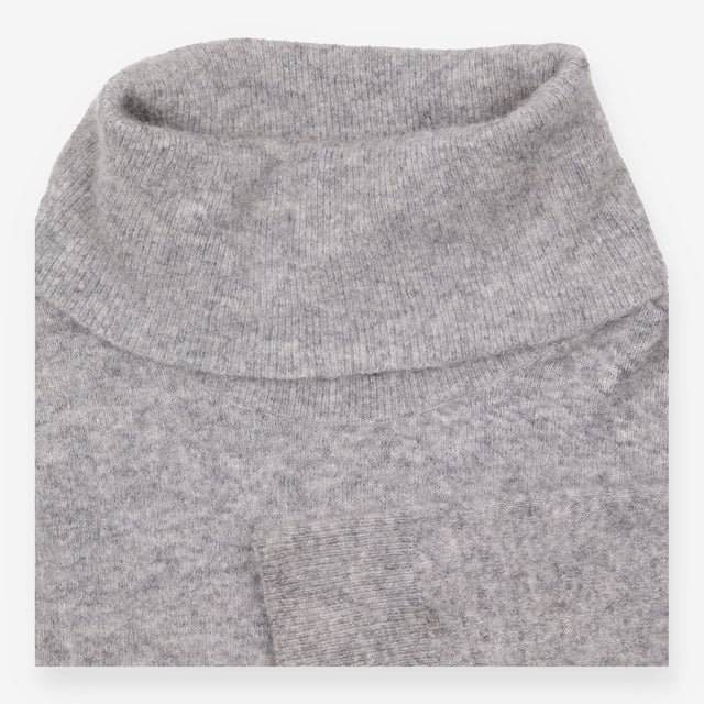 Jumper Grey Melange Oversized Soft Brushed Knit