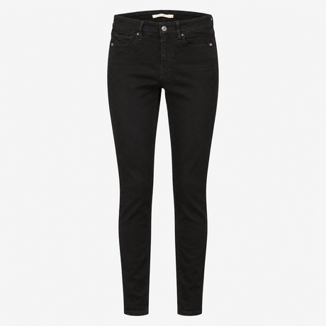Jeans Skinny High Rise Black