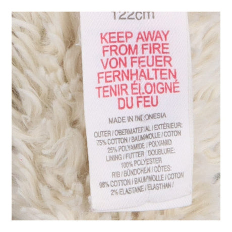Coat green combat with fur hood